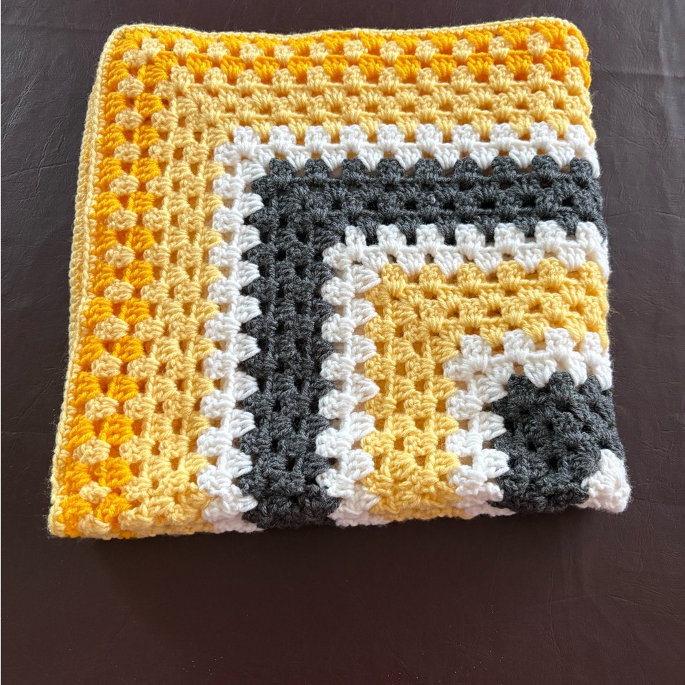 💥Buy Two Get 1 Free💥 Handmade Crochet Baby Blanket Car Seat or Stroller